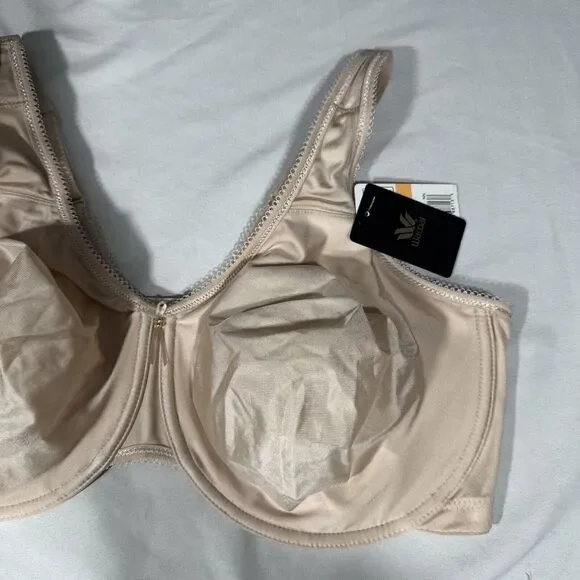 NEW $58 Wacoal [‎ 44DD ] Basic Beauty Seamless Underwire Bra Naturally Nude 6345